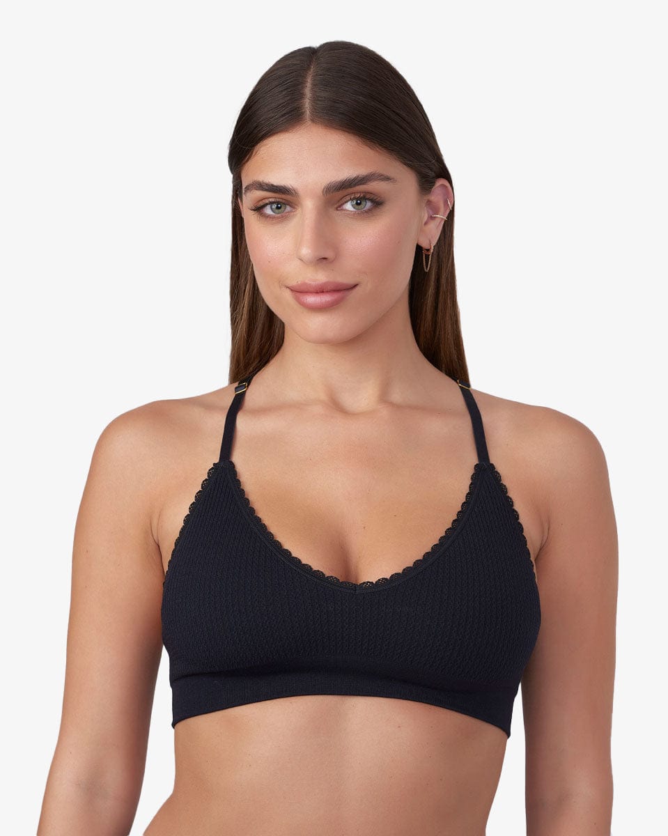 ברלט טקסטורת צמה סימלס קאפ נשלף - BLACK – תמונה 1