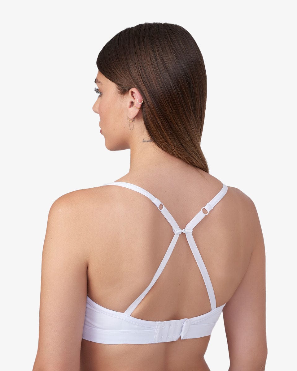 ברלט כותנה אלסטן - WHITE – תמונה 3