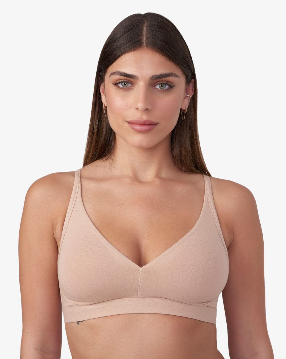 ברלט כותנה אלסטן - NUDE – תמונה 1