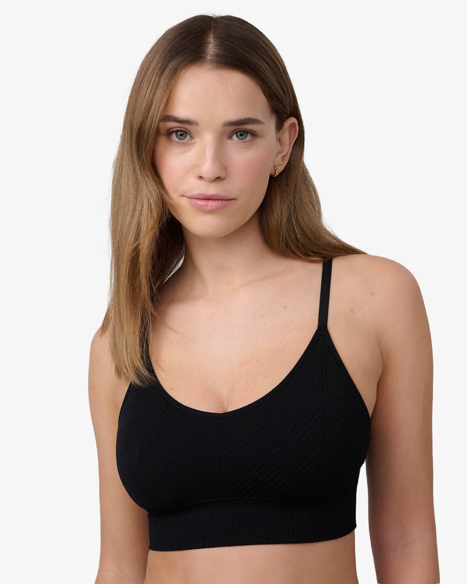 ברלט ריב אלכסוני סימלס - BLACK – תמונה 1