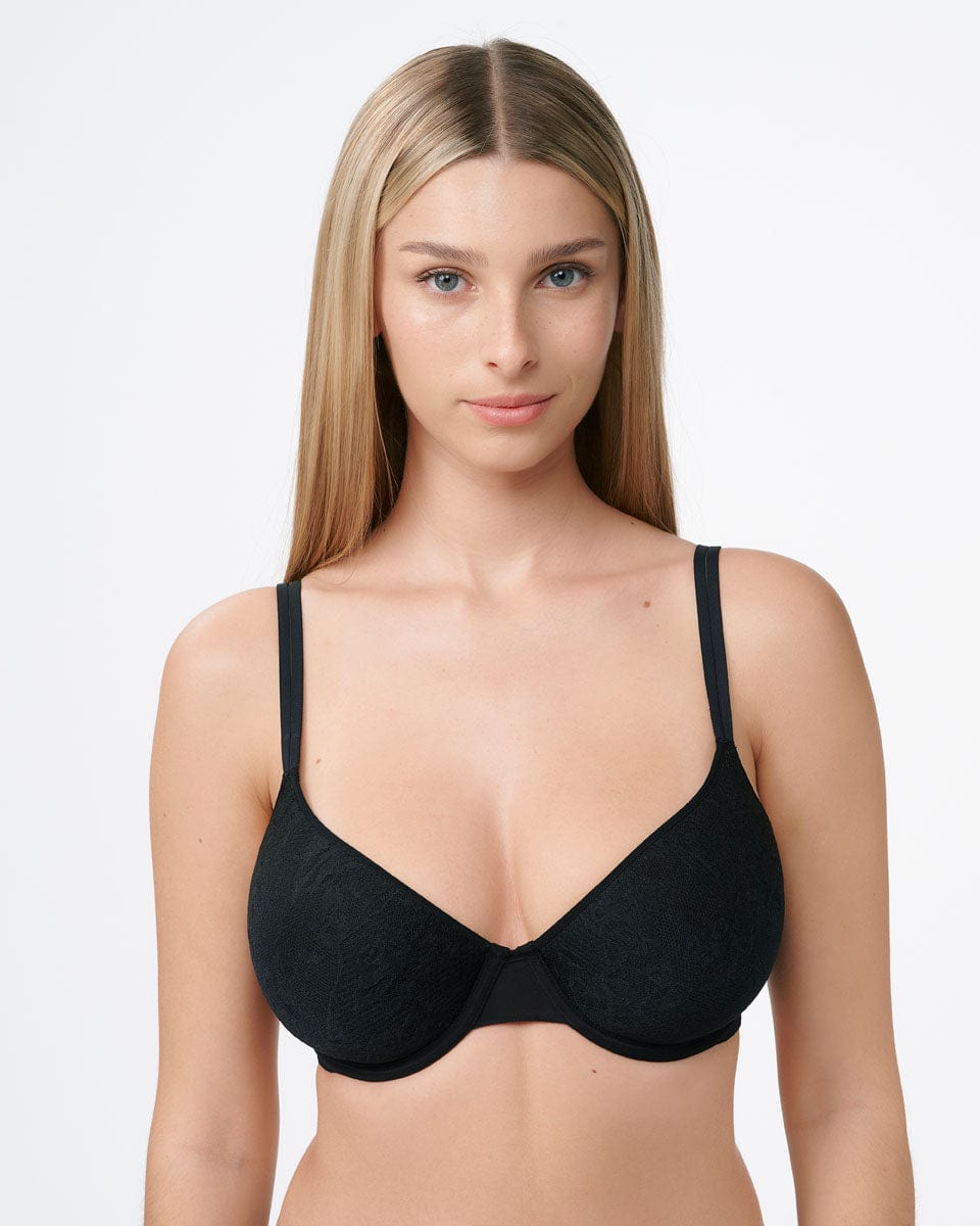 חזיית ספייסר ג'קארד בדוגמה פרחונית