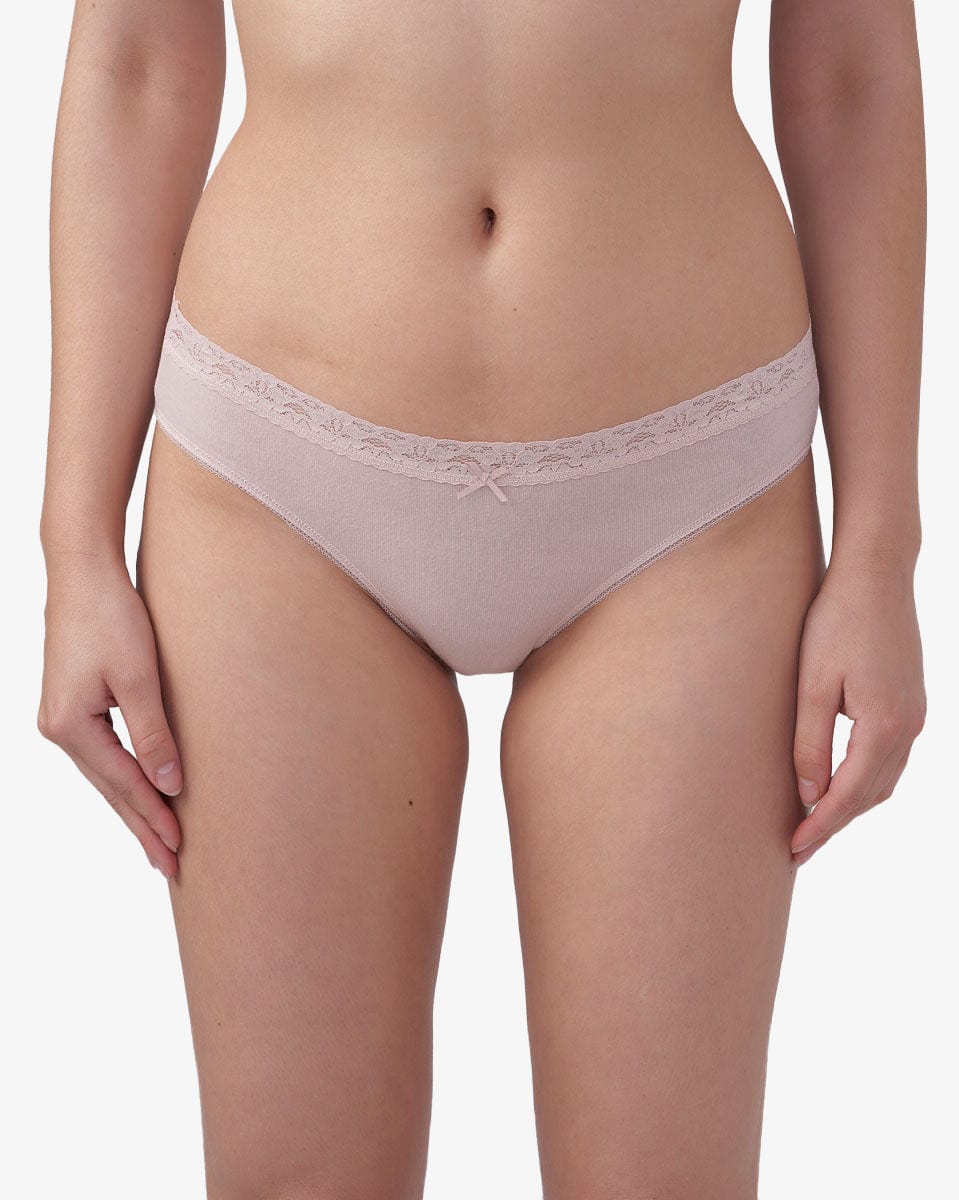 תחתון כותנה ביקיני - POWDER – תמונה 1