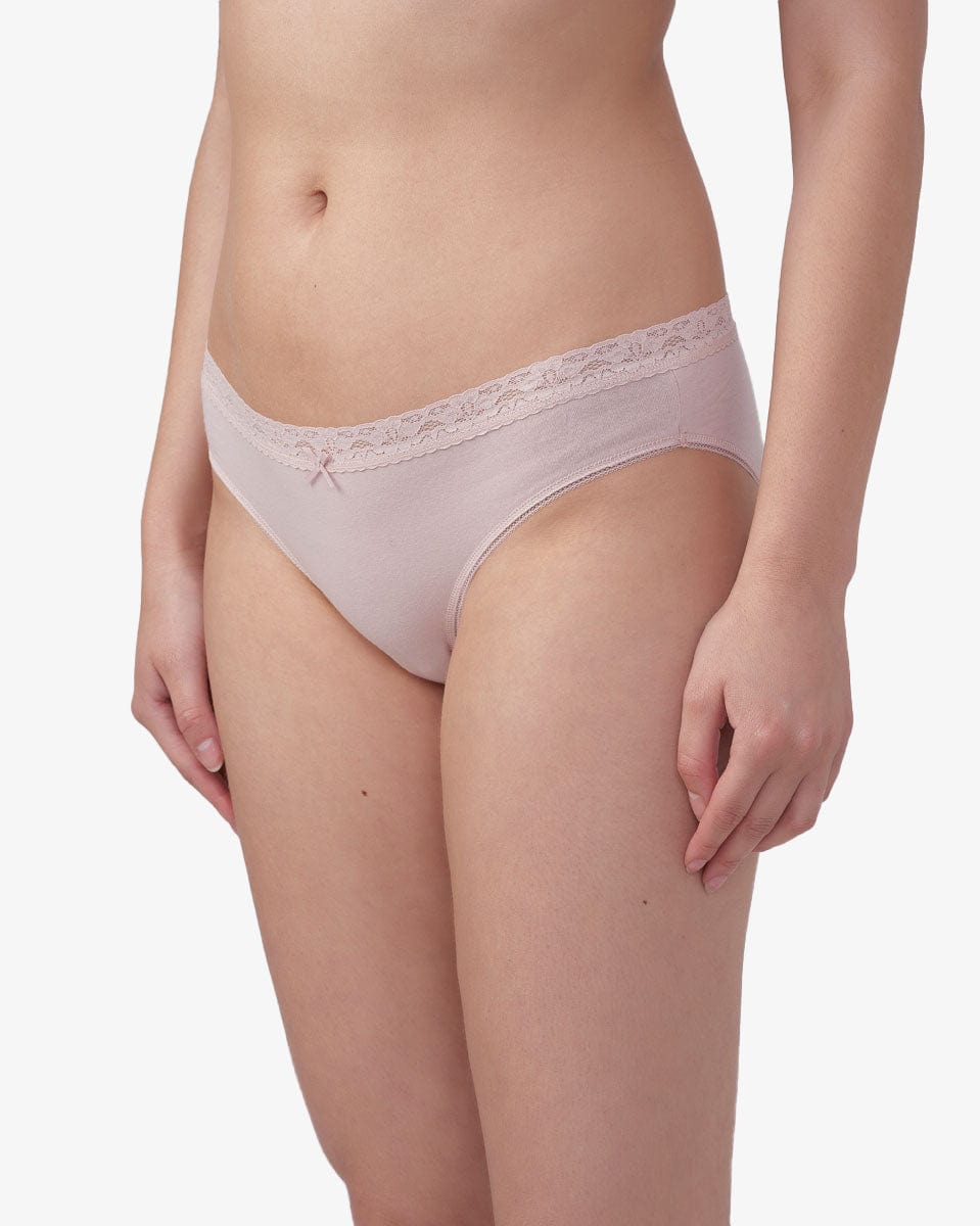 תחתון כותנה ביקיני - POWDER – תמונה 2