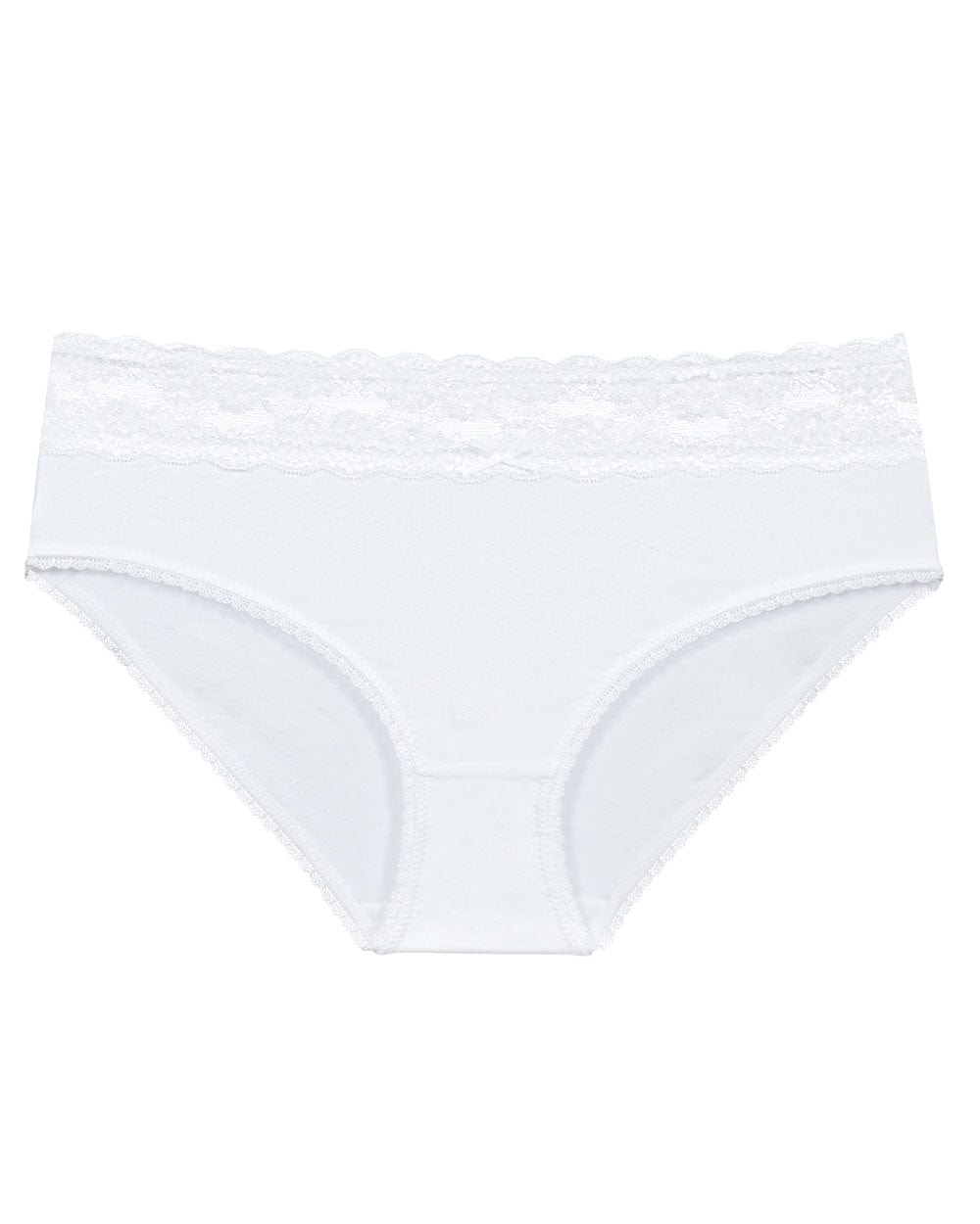 תחתון כותנה מידי - WHITE – תמונה 4