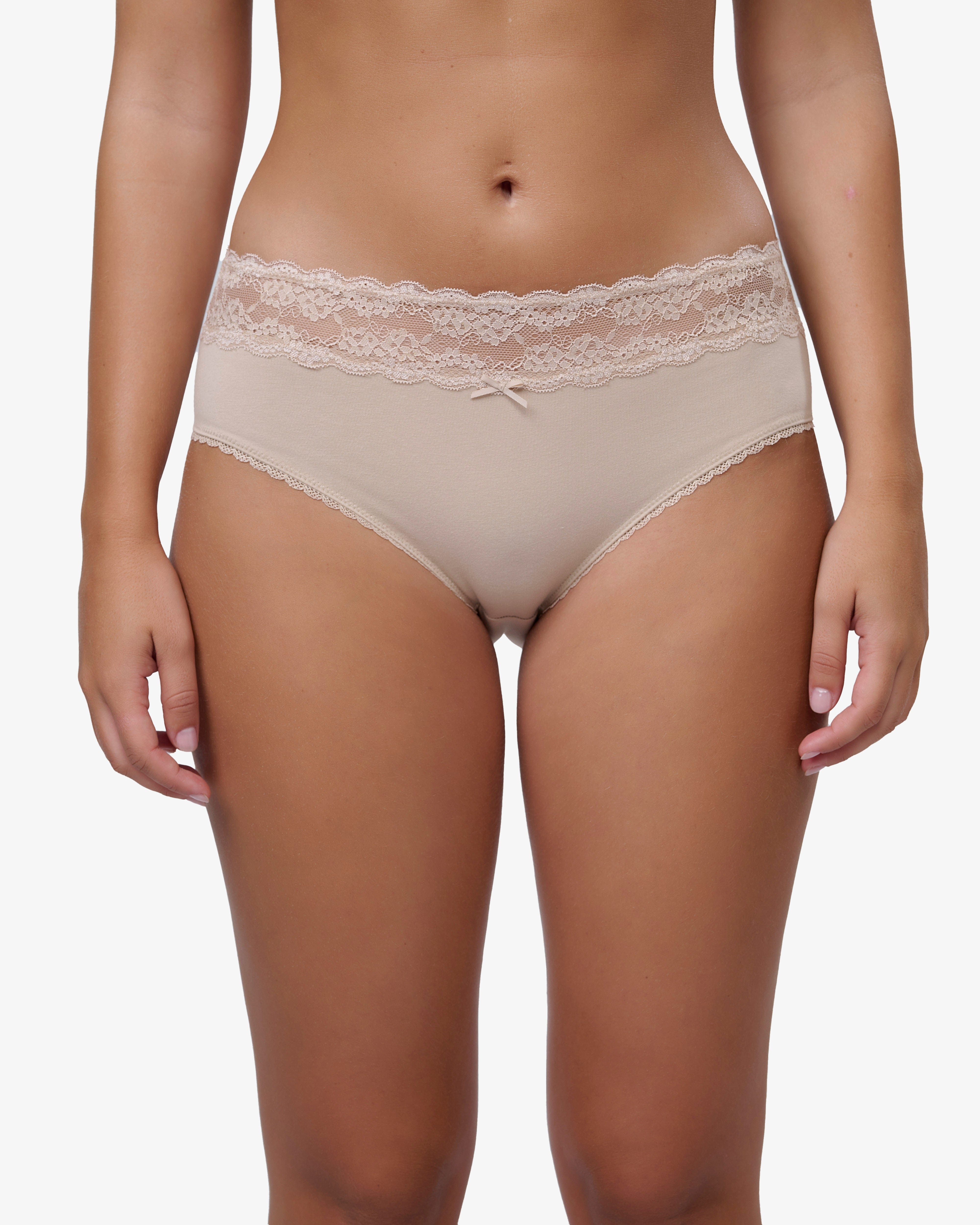 תחתון כותנה מידי - NATURAL – תמונה 1