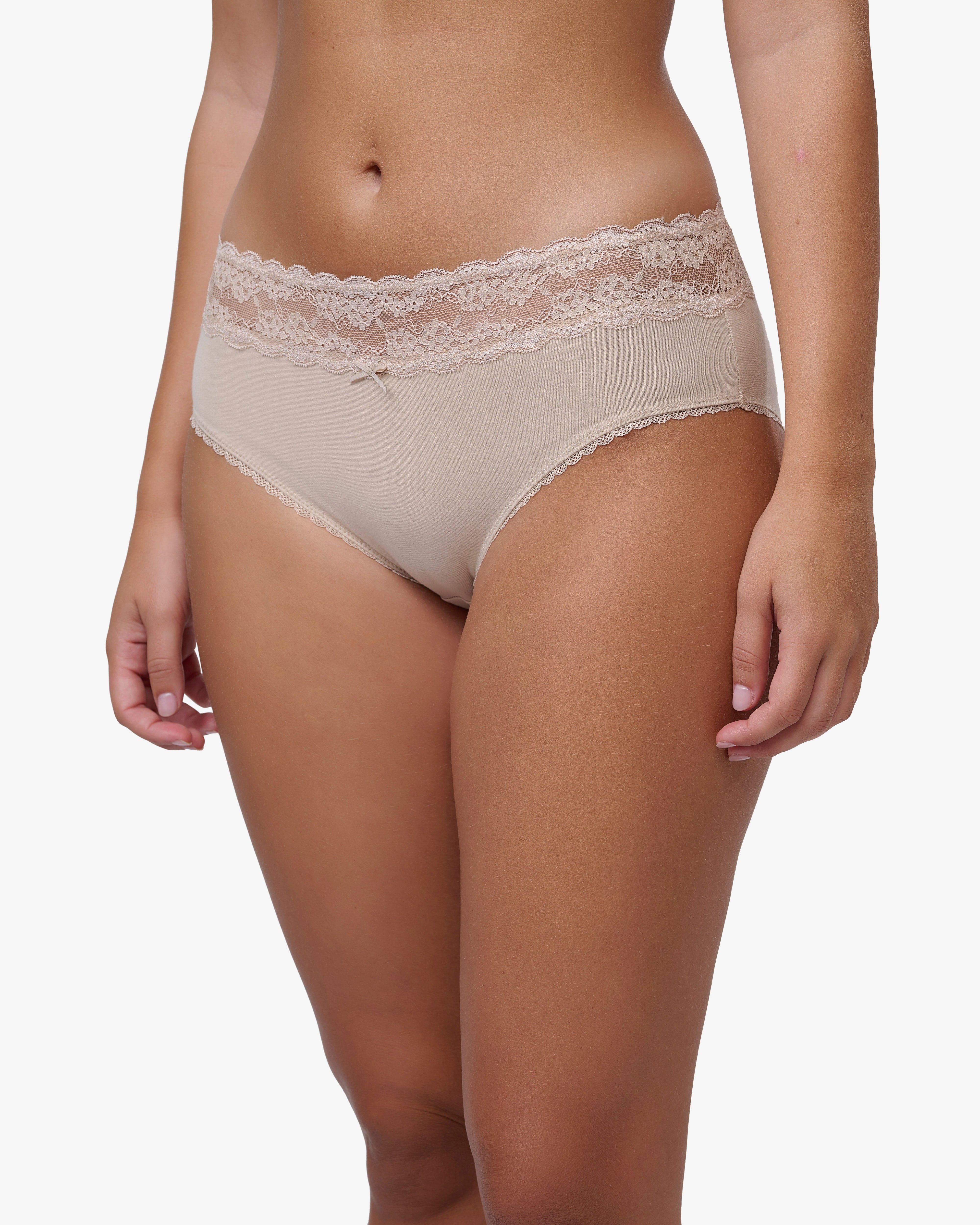 תחתון כותנה מידי - NATURAL – תמונה 2