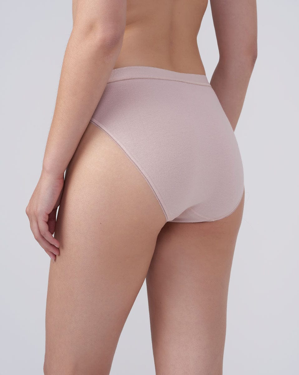 תחתון כותנה ביקיני הי-לג - POWDER – תמונה 3