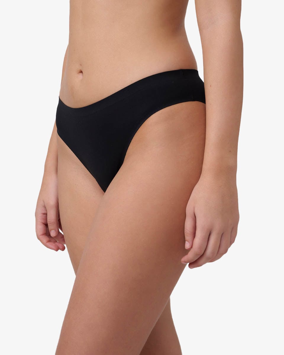 תחתוני ביקיני Invisible - BLACK – תמונה 2