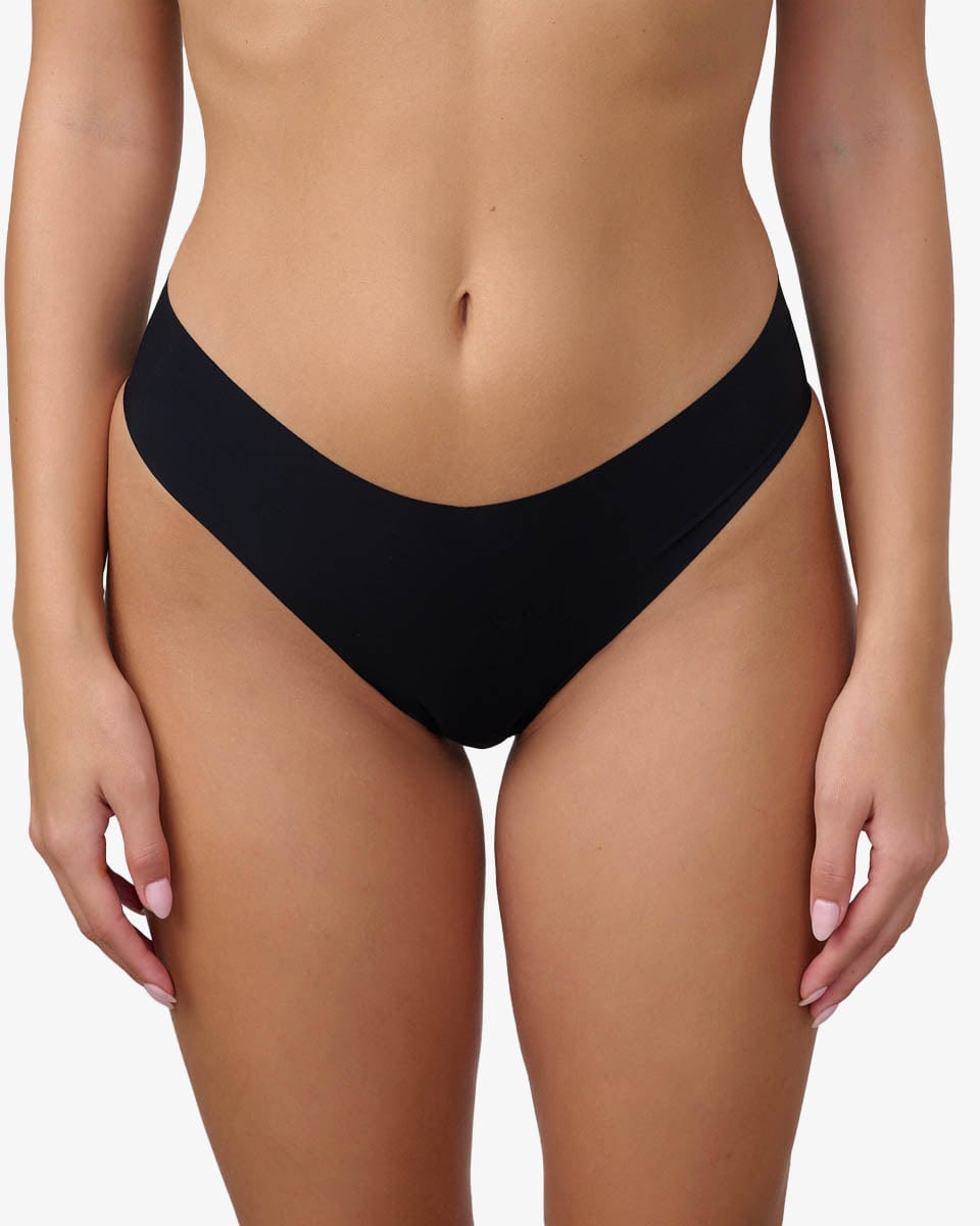 תחתוני no show ביקיני - BLACK – תמונה 1