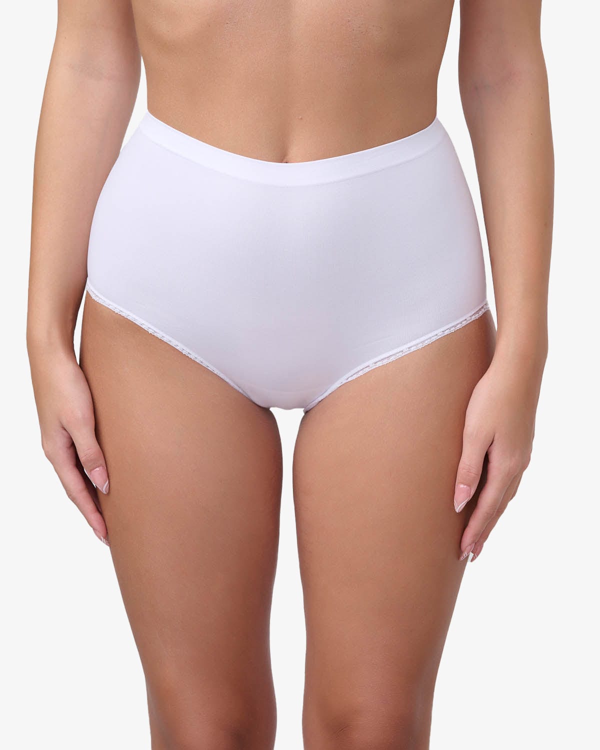 תחתון סימלס מקסי - WHITE – תמונה 1