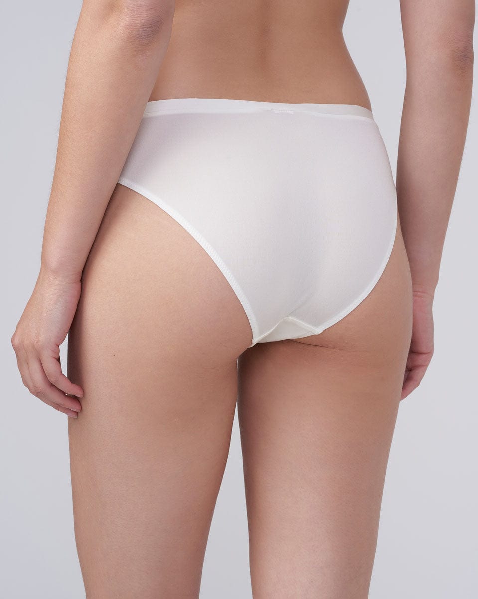 תחתון ביקיני משולב בתחרת פרחים עדינה