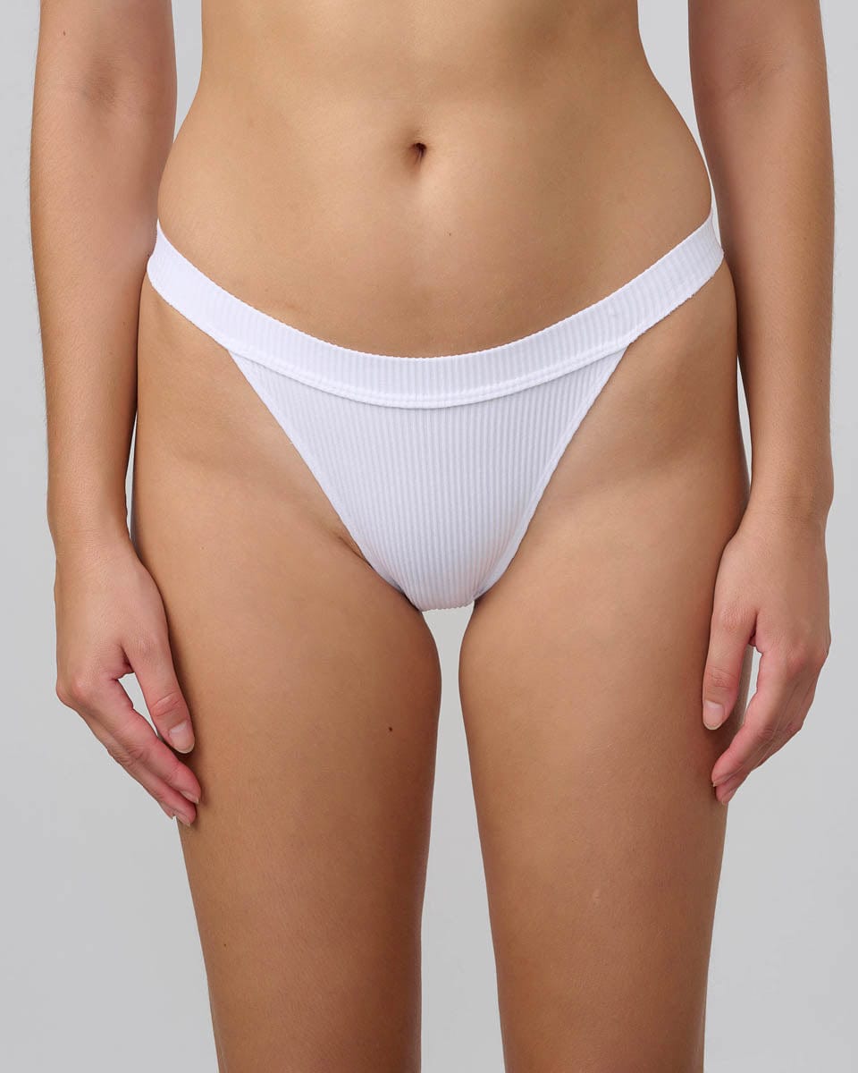 תחתון ביקיני - WHITE – תמונה 2
