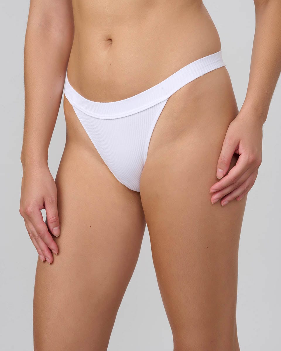 תחתון ביקיני - WHITE – תמונה 3