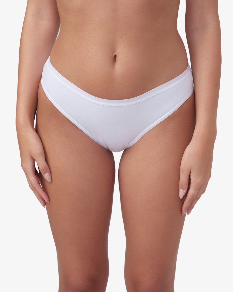 תחתון ביקיני - WHITE – תמונה 1