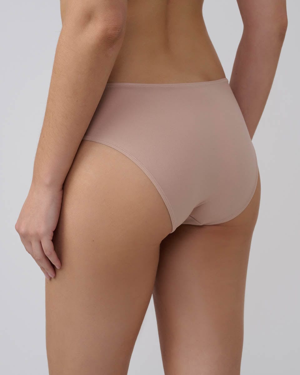 תחתון ביקיני בגזרת high leg - NUDE – תמונה 3