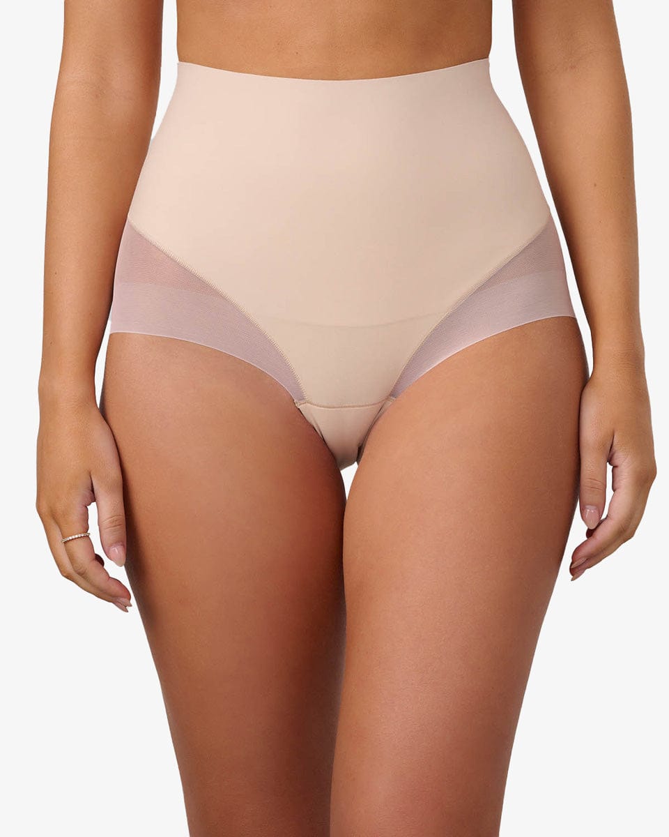 תחתון מחטב בשילוב סרט שקוף - NUDE – תמונה 1