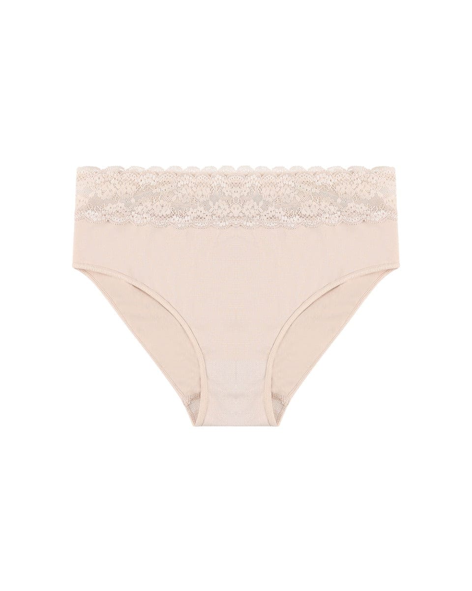 תחתון סימלס מידי בשילוב תחרה רחבה - POWDER – תמונה 4