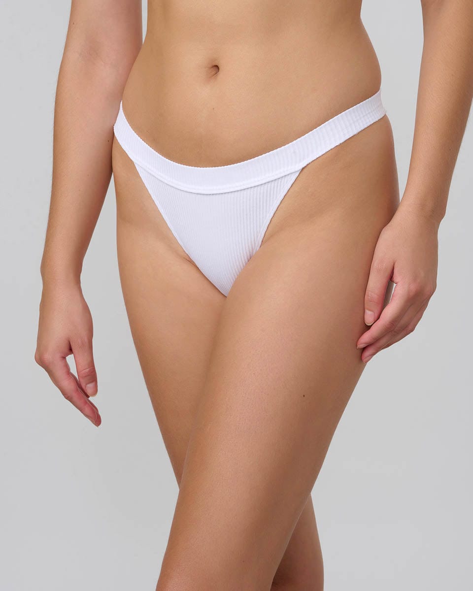 תחתון ביקיני - WHITE – תמונה 1