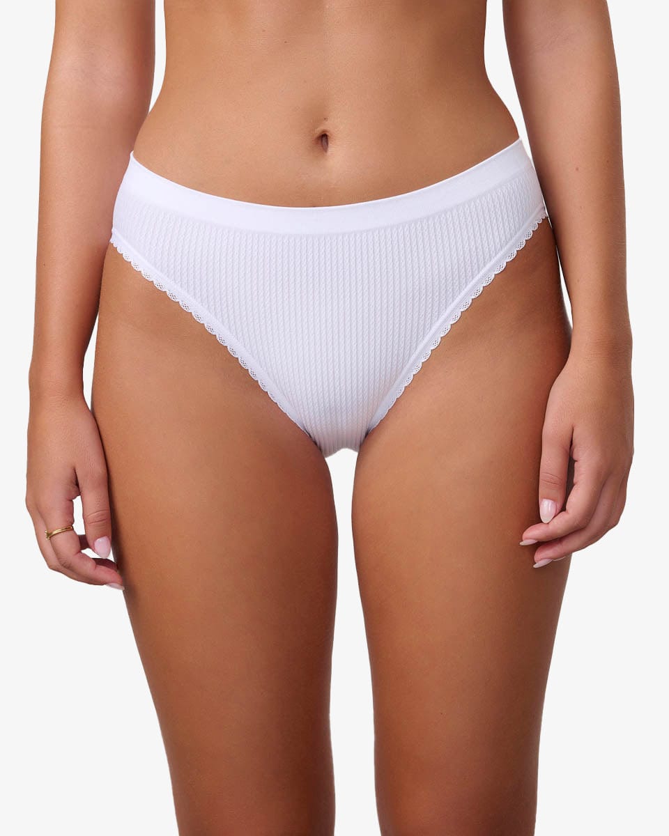 תחתון ביקיני - WHITE – תמונה 1