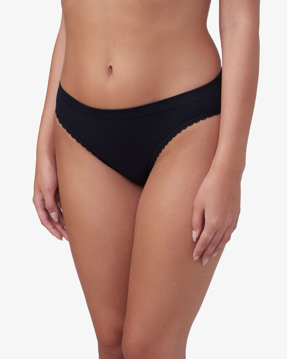 תחתון ביקיני - BLACK – תמונה 2