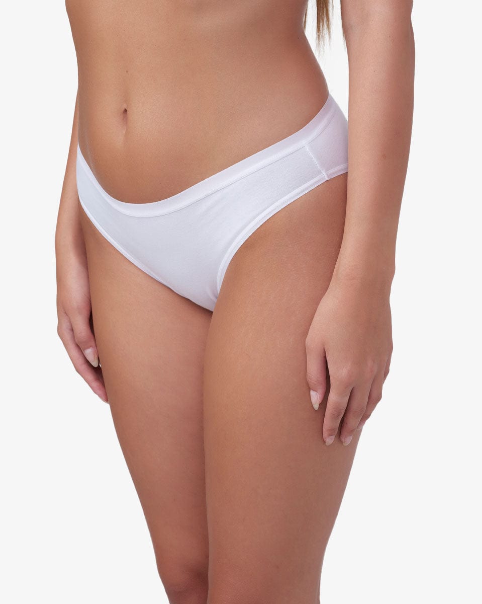 תחתון ביקיני - WHITE – תמונה 2