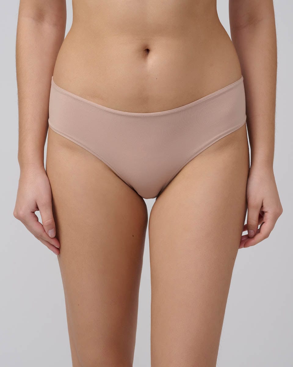 תחתון ביקיני בגזרת high leg - NUDE – תמונה 1
