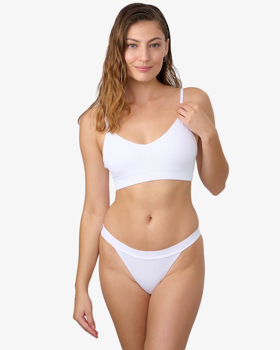 ברלט ריב סימלס עם קאפ נשלף - WHITE – תמונה 4