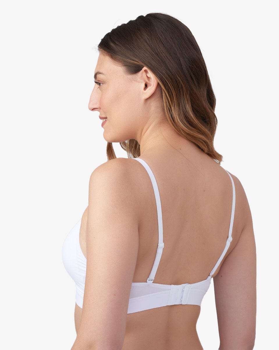 ברלט מיקרופייבר עם קאפ נשלף - WHITE – תמונה 3