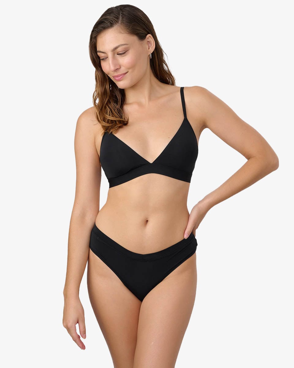 ברלט מיקרופייבר עם קאפ נשלף - BLACK – תמונה 4