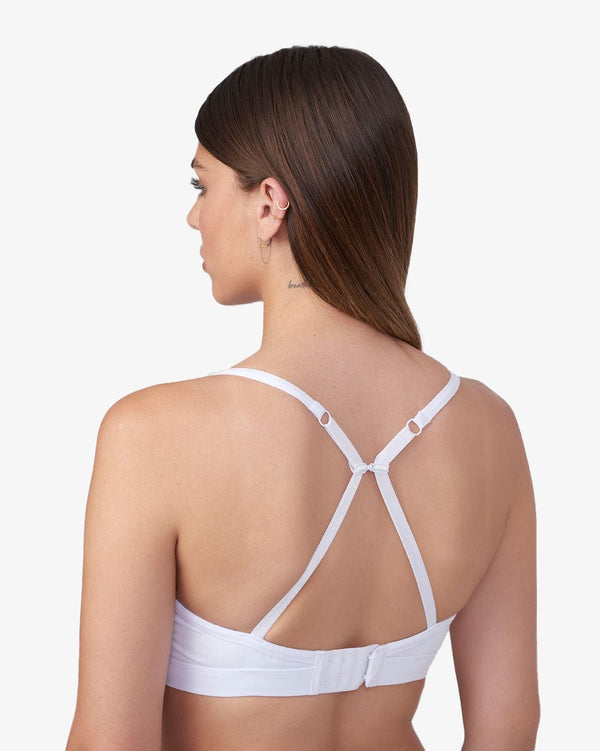 ברלט כותנה אלסטן - WHITE – תמונה 3