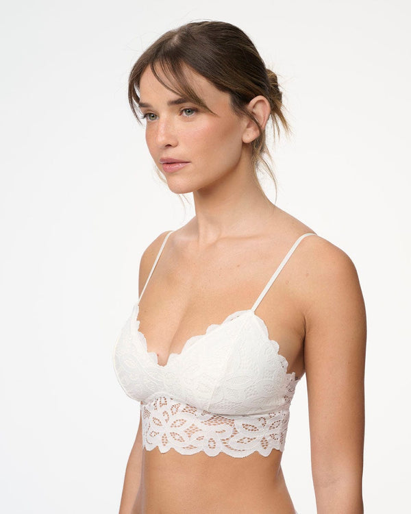 ברלט מתחרת קרושה ללא ברזלים עם קאפים נשלפים - IVORY – תמונה 2