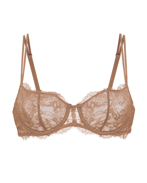 ברלט תחרת EYELASH במראה חזייה וללא ריפוד - AMBER