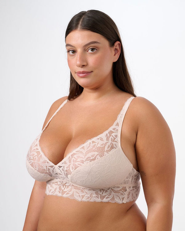 ברלט תחרה ללא ריפוד - OATMEAL – תמונה 7