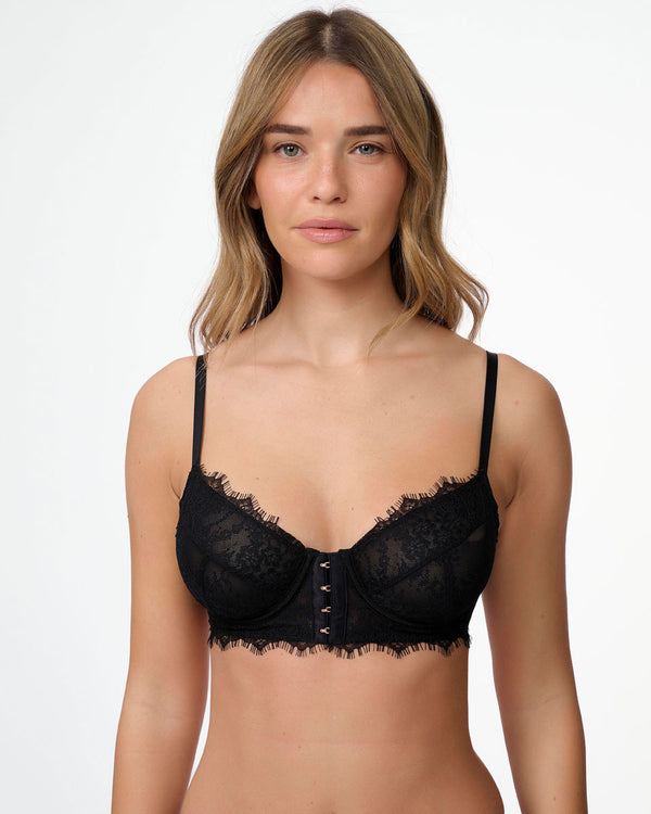 ברלט עם ברזלים מתחרה בשילוב מוטיב קרסים רוז גולד - BLACK