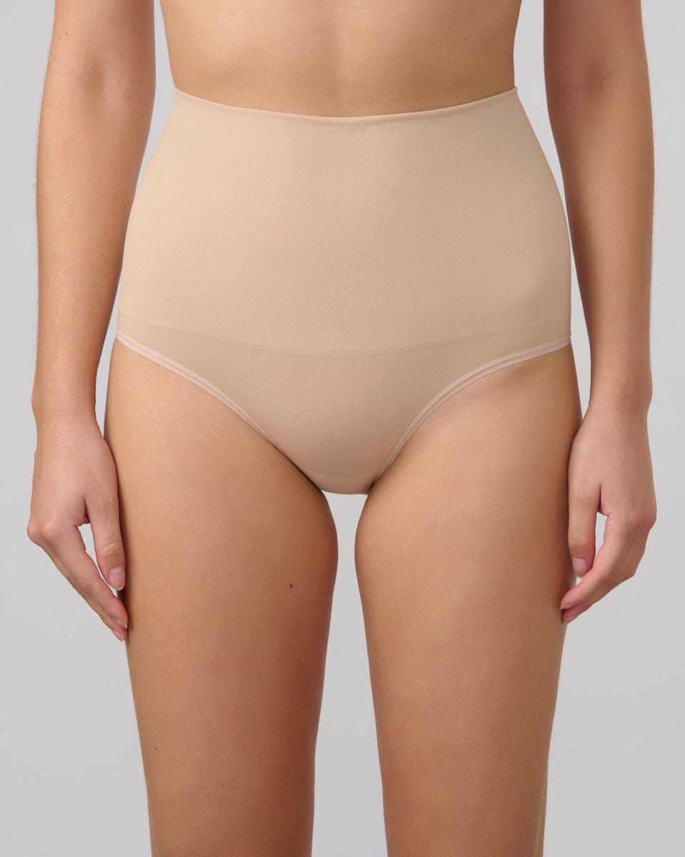 תחתון מחטב בגזרת ביקיני סימלס - NUDE – תמונה 1