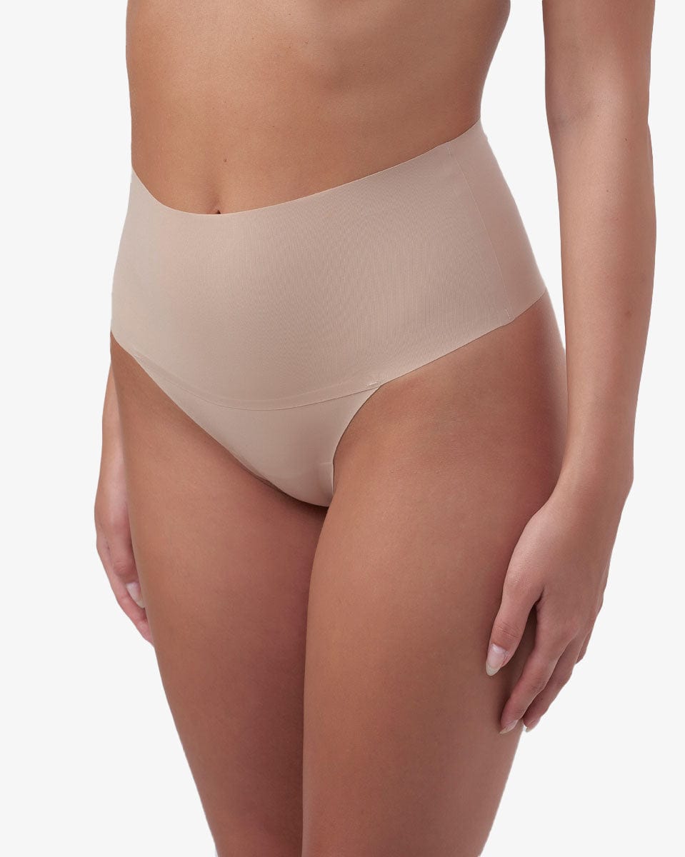 מחטב תחתון קל חוטיני - NUDE – תמונה 2