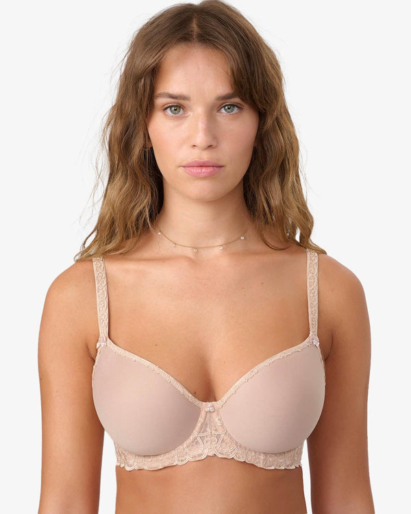 חזיית ספייסר עם ברזלים בשילוב רקמה - גוף – תמונה 1