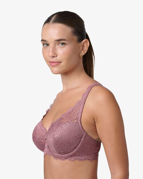 חזייה מרופדת  עם ברזלים מתחרה דומיננטית - DESERT ROSE – תמונה 2