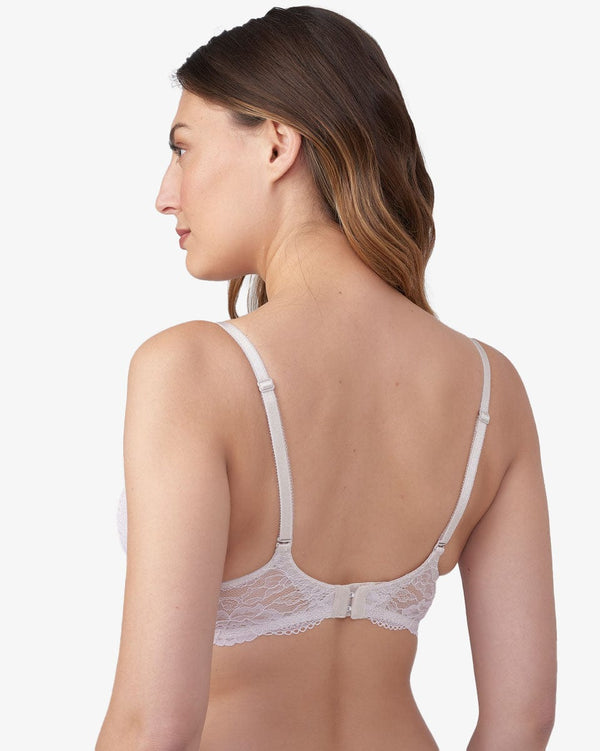 חזיית פוש אפ MEMORY מרופדת ורכה עם ברזלים - OATMEAL – תמונה 3