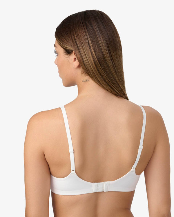 חזיית פוש אפ קל מאוד ללא ברזלים במראה ONE PIECE - IVORY – תמונה 3