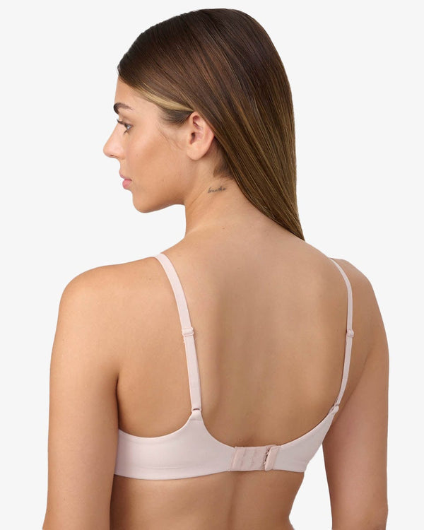 חזיית פוש אפ קל מאוד ללא ברזלים במראה ONE PIECE - PINK – תמונה 3