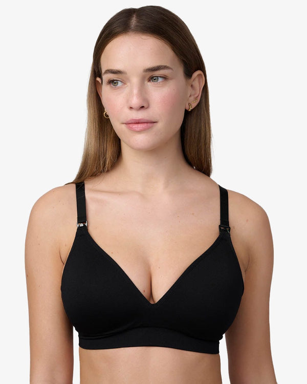 חזיית הנקה  סימלס - BLACK – תמונה 2