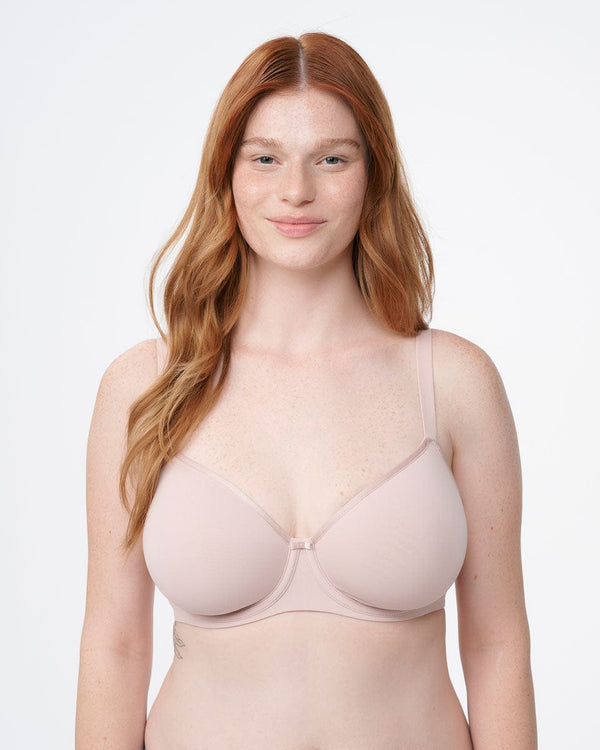 חזיית ללא ריפוד עם ברזלים עד למידות גדולות - POWDER – תמונה 1