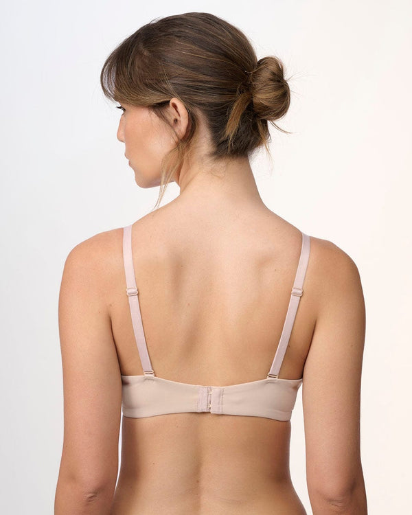 חזיית טישרט מרופדת  עם ברזלים - NUDE – תמונה 3