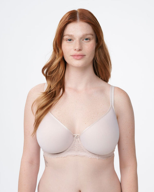 חזיית ספייסר  עם ברזלים בשילוב תחרה - POWDER – תמונה 1