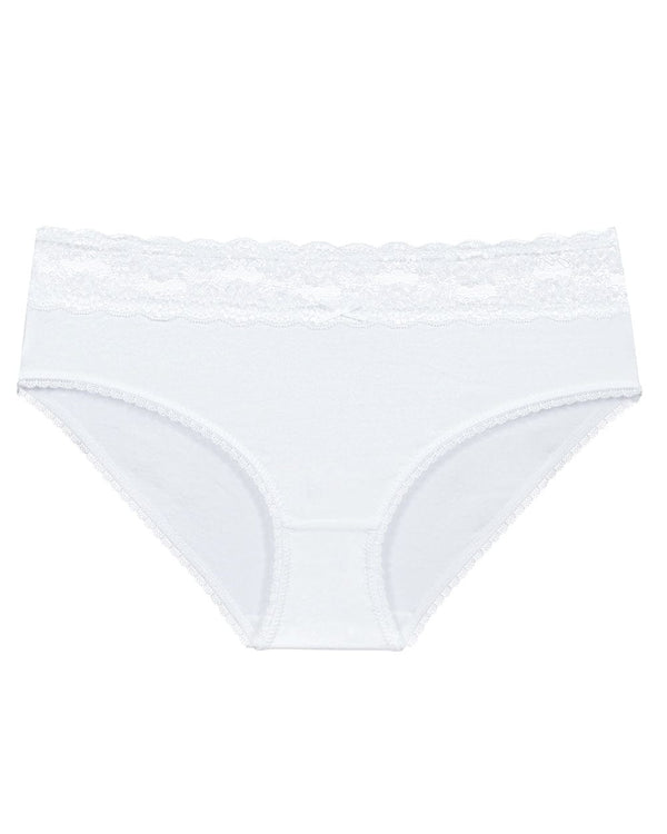 תחתון כותנה מידי - WHITE – תמונה 4