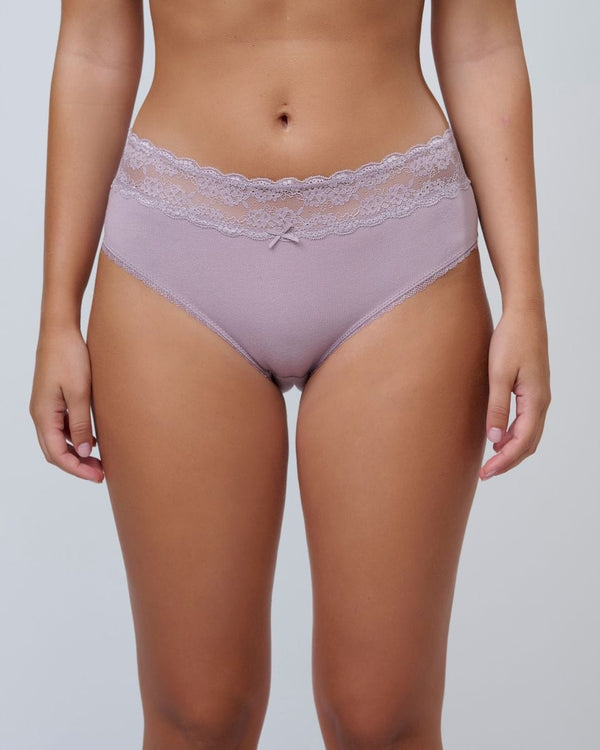 תחתון כותנה מידי - LILAC – תמונה 2