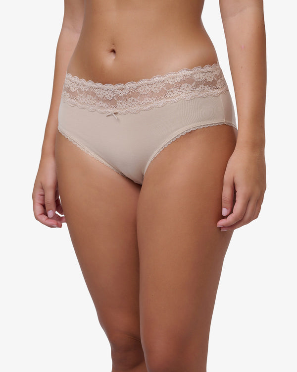 תחתון כותנה מידי - NATURAL – תמונה 2