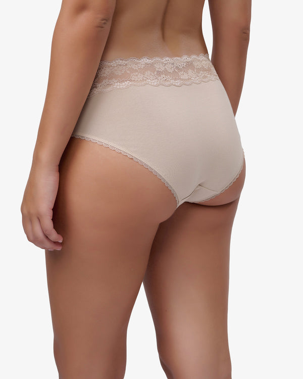 תחתון כותנה מידי - NATURAL – תמונה 3