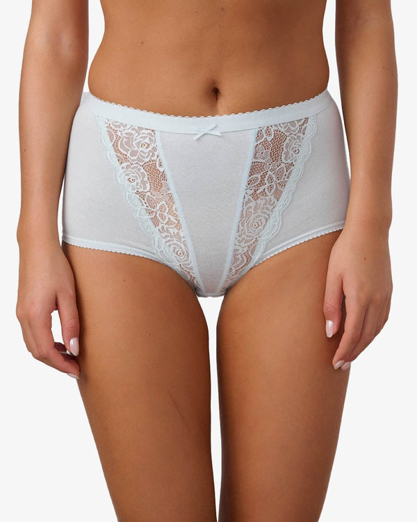 תחתון כותנה מקסי - LIGHT AQUA – תמונה 1